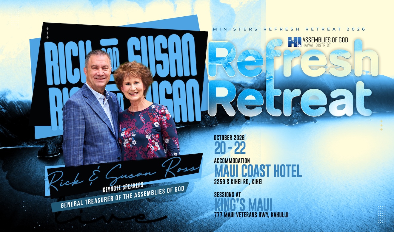 Ministers Refresh Retreat 2026 – Rick and Susan Ross, Keynote Speakers